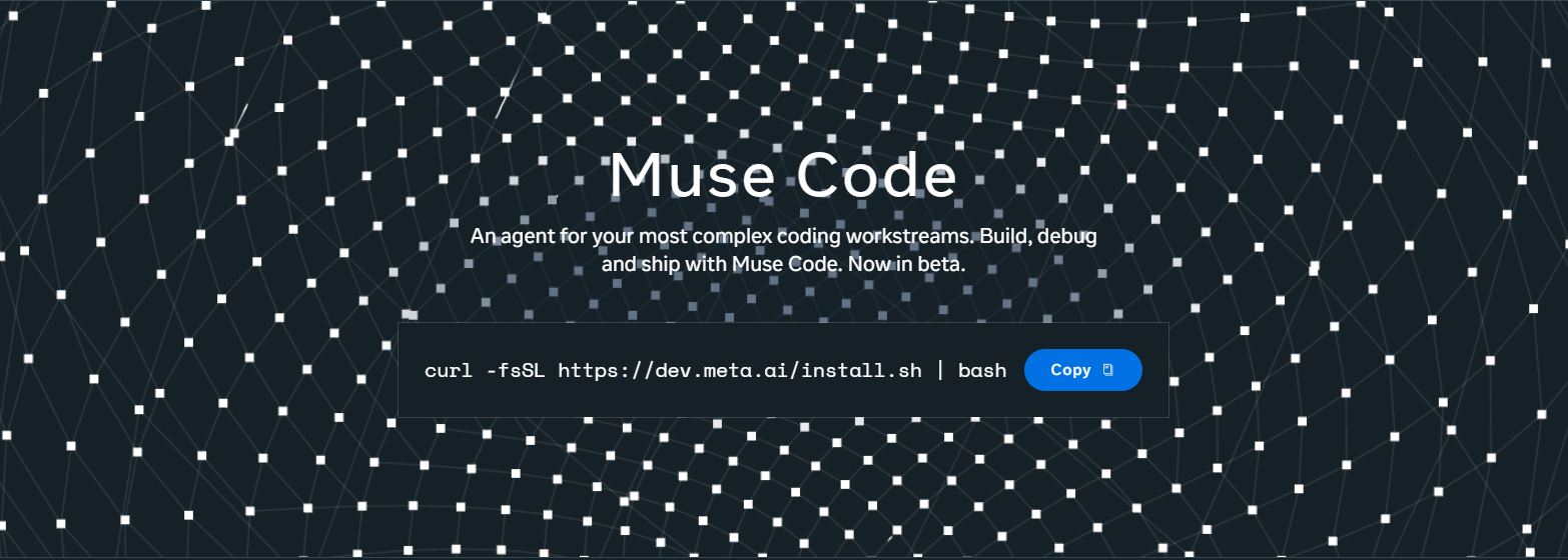 Muse Code – công cụ AI lập trình mới của Meta. (Ảnh: Meta) Media